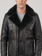 Fairfax Double Face Shearling Leather Coat