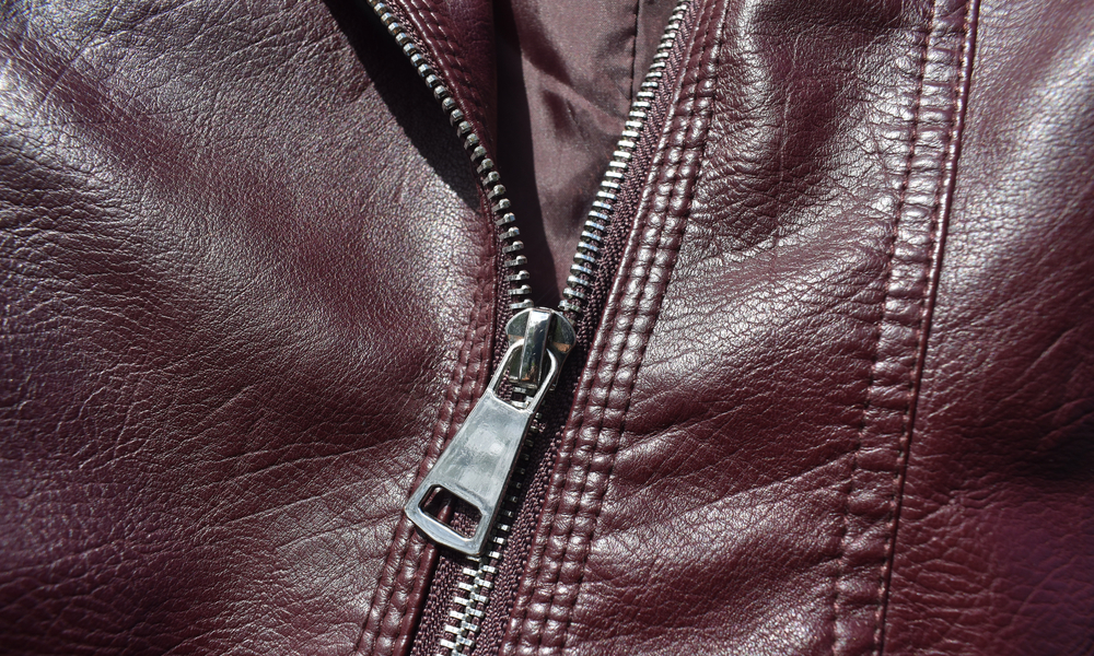 Burgundy Leather Jacket