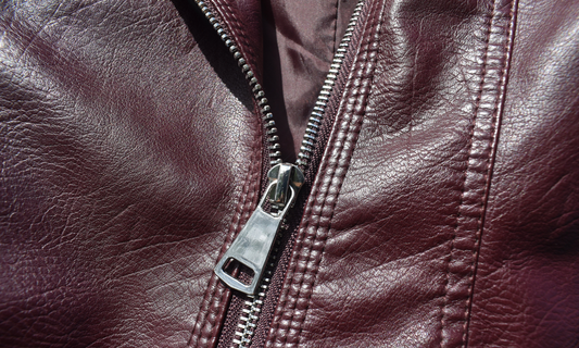 Burgundy Leather Jacket
