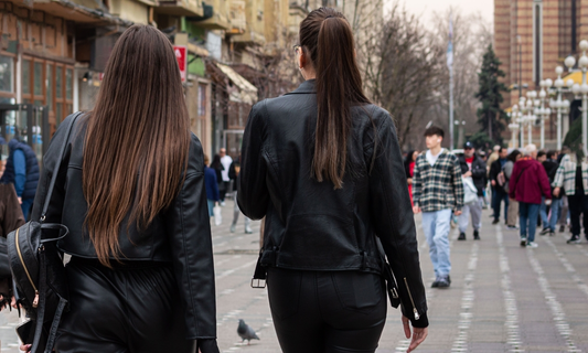 Leather Jacket Autumn Outfits