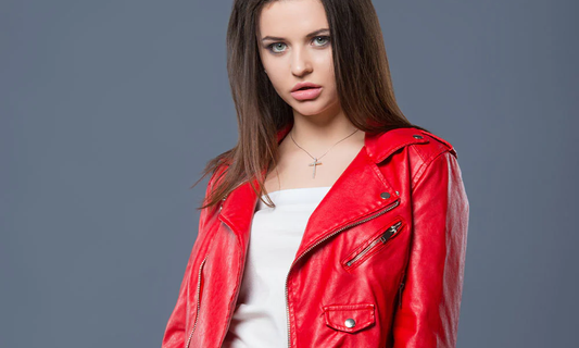 Red Leather Jacket: How to Wear One